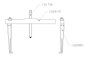Forza Extractor de 2 Patas 390x600 mm